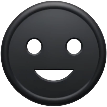 black disk emoji