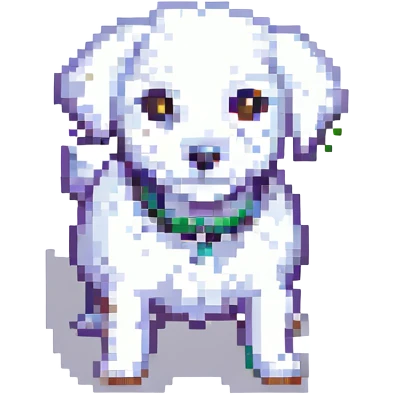 white dog emoji