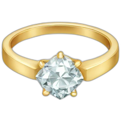 diamond ring emoji