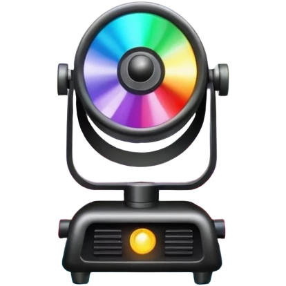 colorfull Stage light projectors emoji