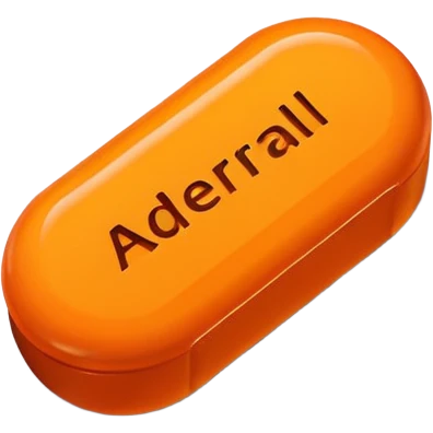 Round orange 30mg adderall with line shodow down center emoji