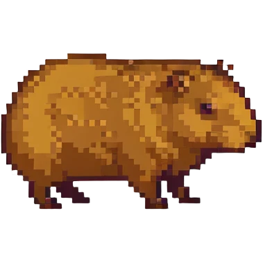 funny capybara emoji