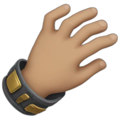 pinched fingers gauntlet emoji