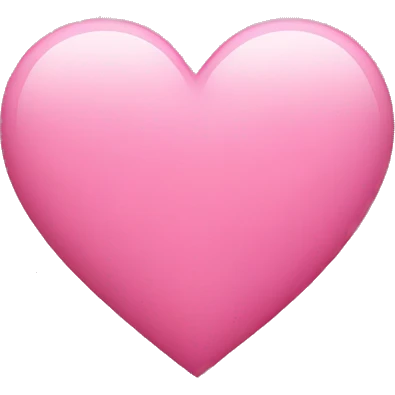 pink heart  emoji