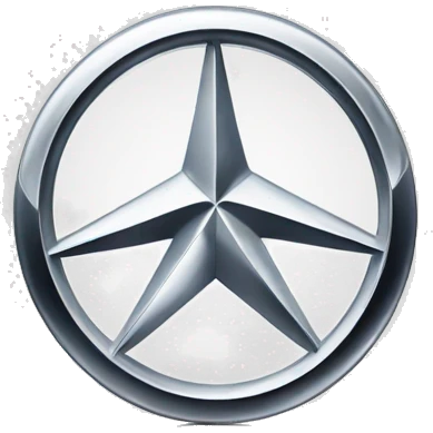 Mercedes benz logo emoji