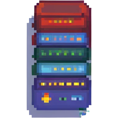 Pixel Signal Bars emoji