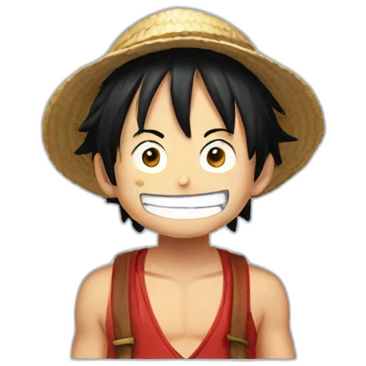 Luffy emoji