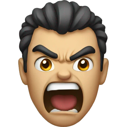 Angry emoji