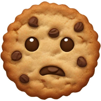 oatmeal cookie emoji