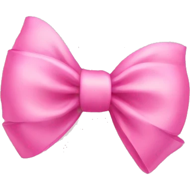 pink bow  emoji