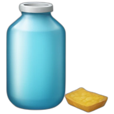 Frasco de vidro emoji