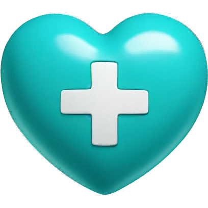 hospital heart emoji