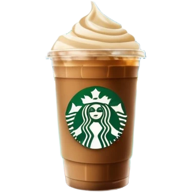 Starbucks iced coffee with Dubai chivalry bar with green filling and burn Khalifa  emoji