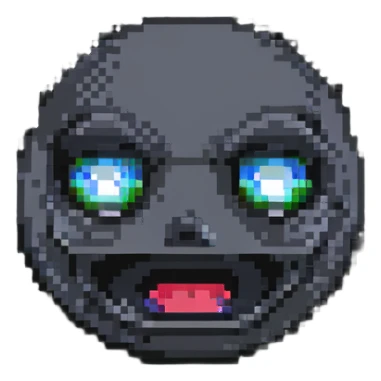 scared face sticker