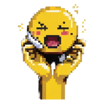choking emoji with hands reaching out sticker