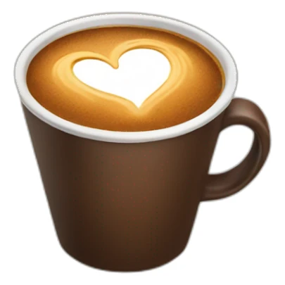 Cup of a coffe sticker