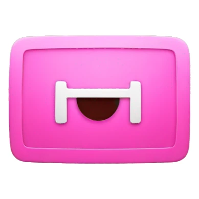 Pink Netflix sign sticker