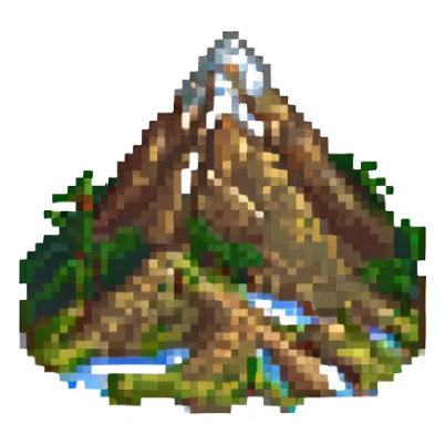 mountain sticker