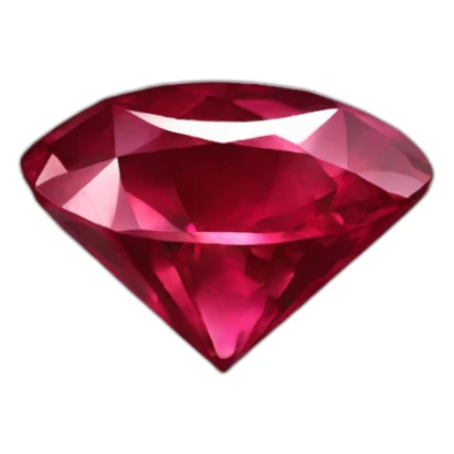 ruby gemstone red sticker