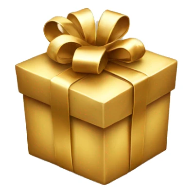 gift gold sticker