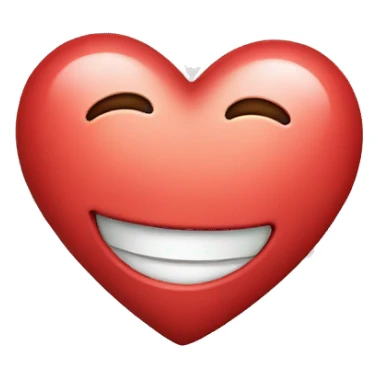 Heart with smile gif sticker