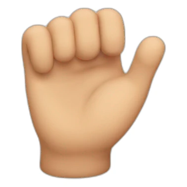 Thumbs middle sticker