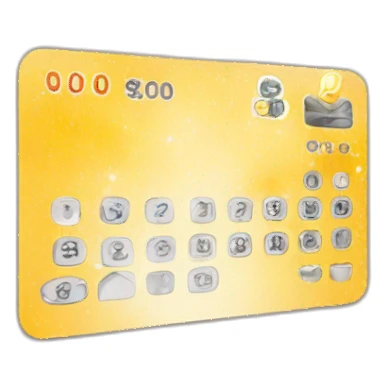 loyalty card sticker