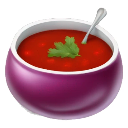 Lithuanian cold beet soup sticker