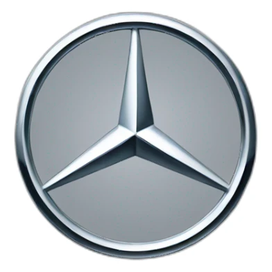 Mercedes-benz logo sticker