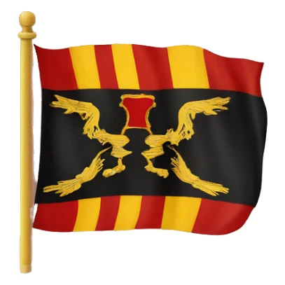 bandera del imperio español sticker