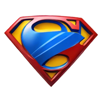 logo of superman sticker