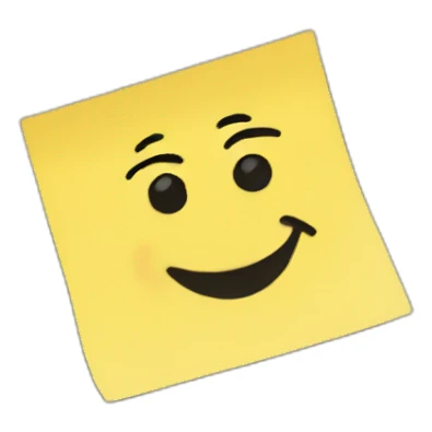 post it note with writing on it that says keep me posted sticker