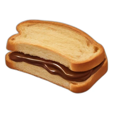 Ein nutella brot sticker