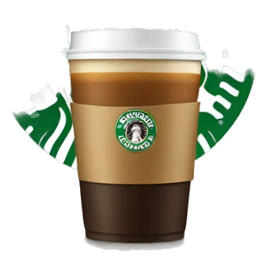 starbucks hot coffee sticker