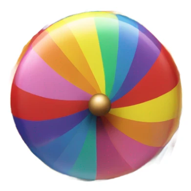 Spinning top sticker