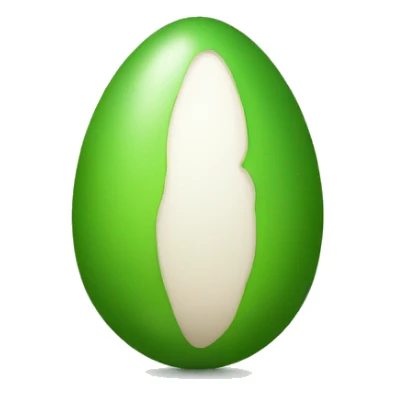 green egg sticker