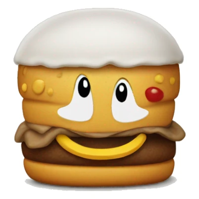 Mcdonalds cartoon sticker