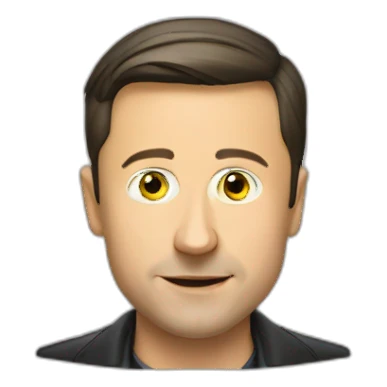 volodymyr zelensky sticker