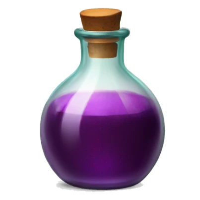 Potion bottle sticker