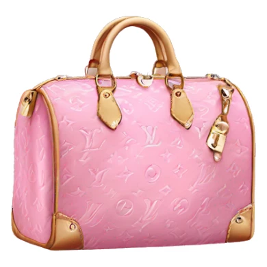 Pink louis vuitton bag sticker