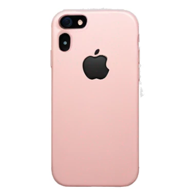 Light pink iPhone sticker