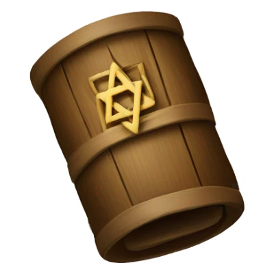 Jewish torah rouleau  sticker