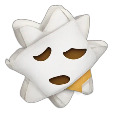 star with bandages sticker