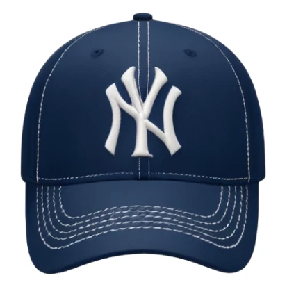 Custom NY Yankees Cap sticker
