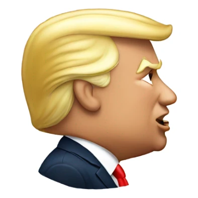 P diddy kissing trump sticker