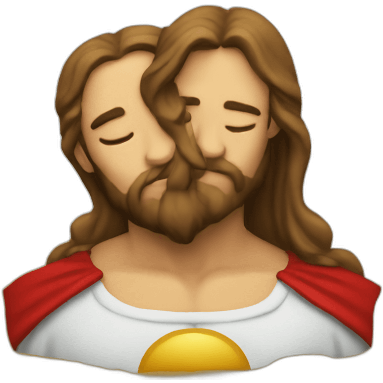 jesus-christ-kissing-the-devil emoji