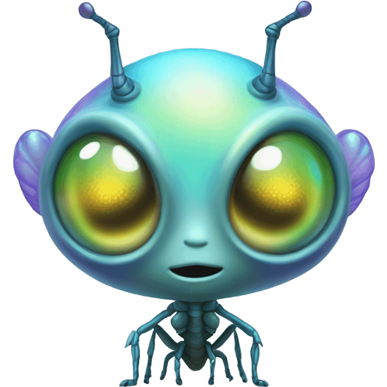 a insect alien woman full body emoji