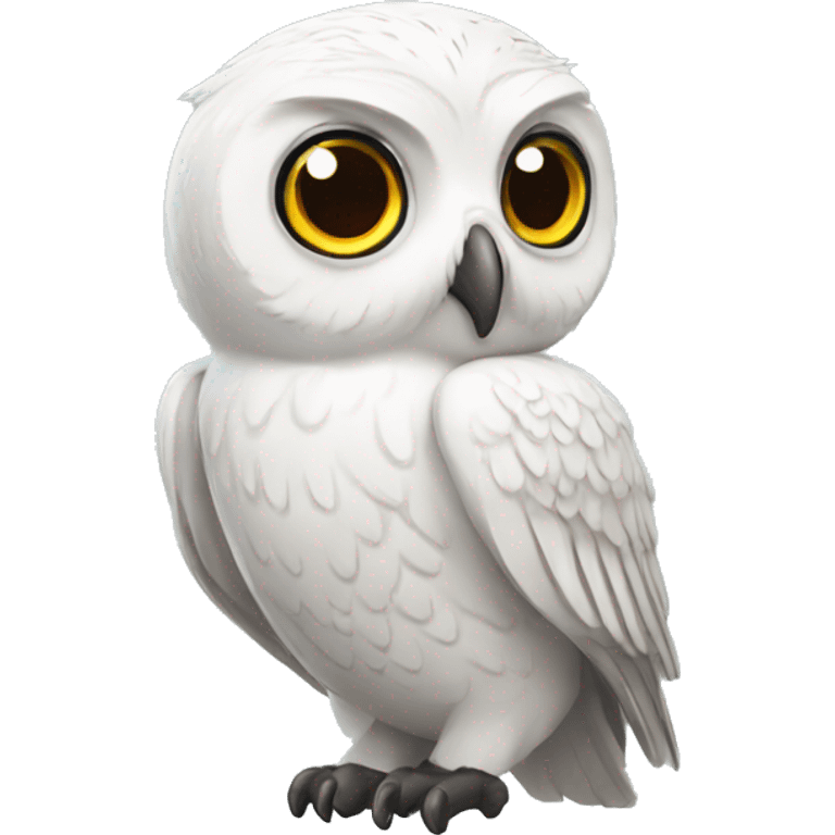 Harry Potter white owl emoji