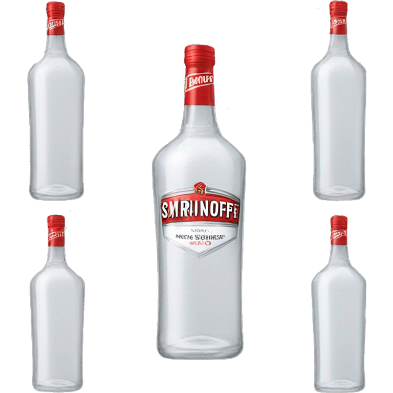 smirnoff vodka bottle emoji