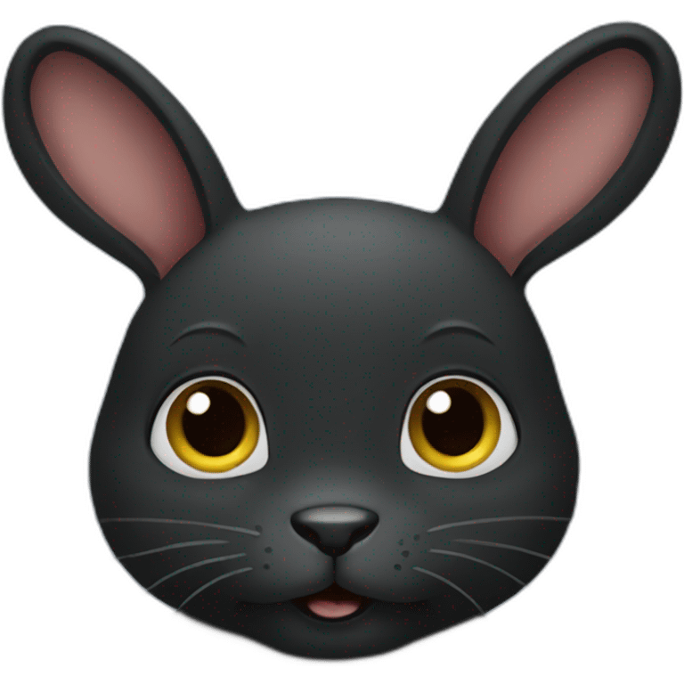 black-rabbit emoji